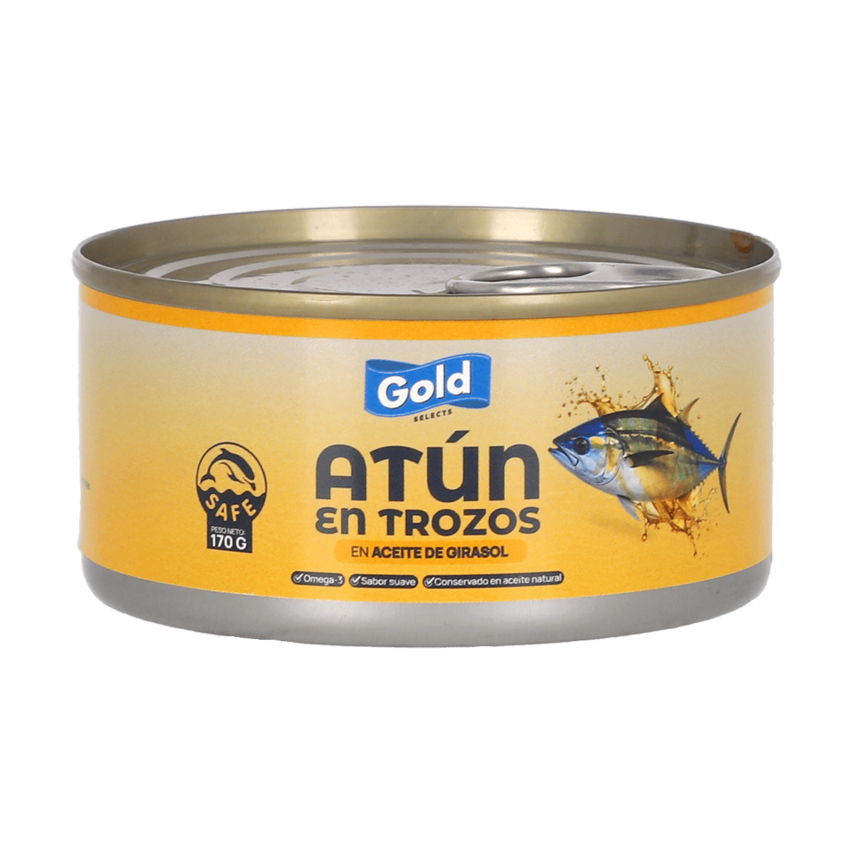 Atún Gold Trozos En Aceite De Girasol 170 g 