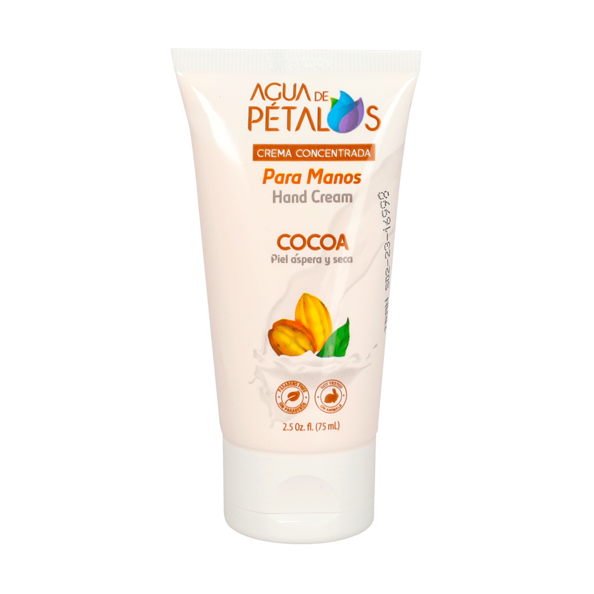 Crema De Manos Agua Petalos de Cocoa 2.5 OZ