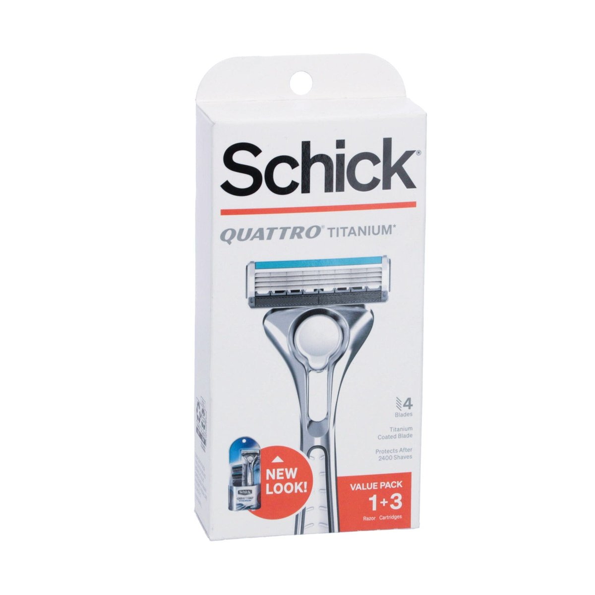 Rasuradora Quattro Titanium Schick